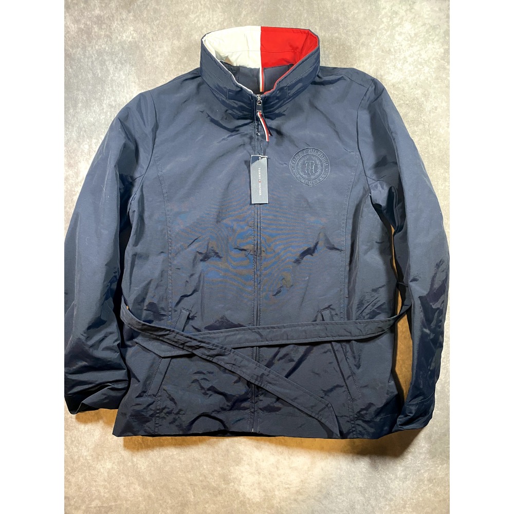 Tommy Hilfiger Water Resistant Men's Windbreaker‎ Jacket Size Med NWT